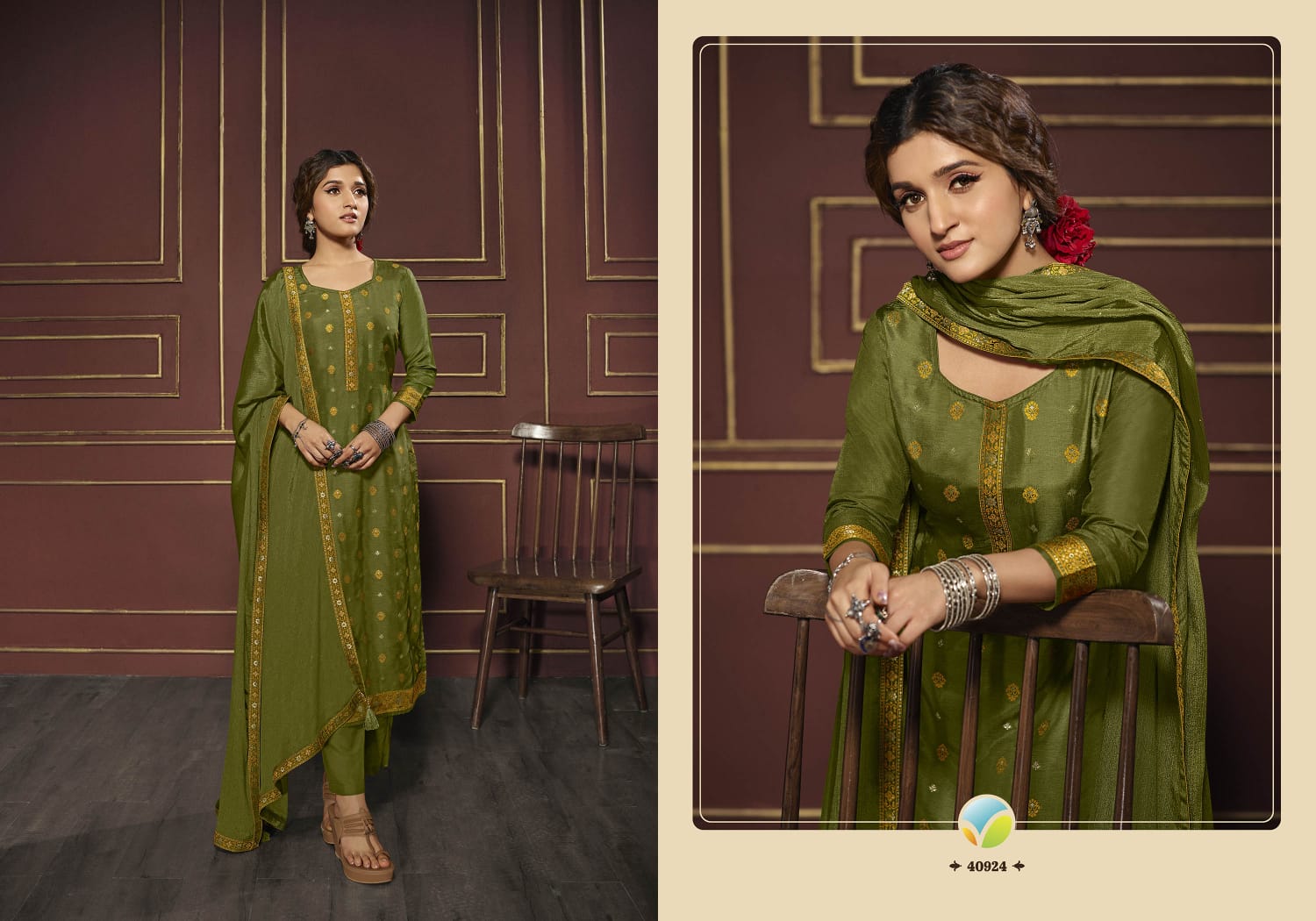 Vinay Tumbaa Vani Heavy Festive Wear Wholesale Readymade Suits Catalog